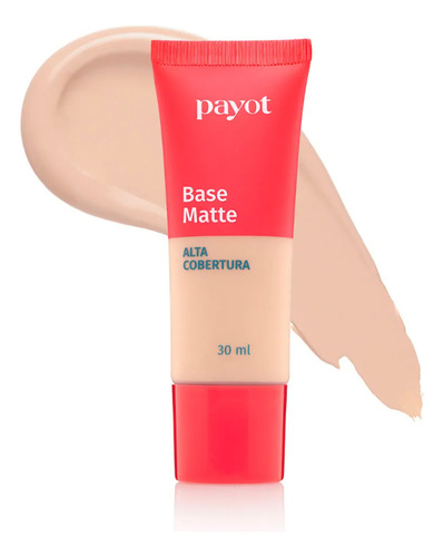 Base Matte Payot Alta Cobertura 30ml Resistente A Água