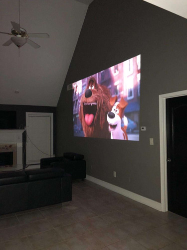 Imagen 10 de 10 de Proyector Profesiona Led 7000 Lumen Reales Nativo 1080p 4k