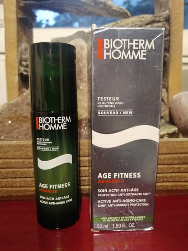 Biotherm Homme Age Fitness Advanced 50ml Tester Todo Tipo De Piel Día/noche