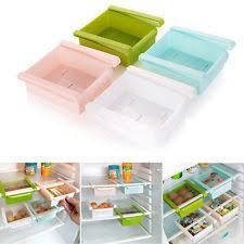 Organizador 2x1 Para Nevera Almacenamiento