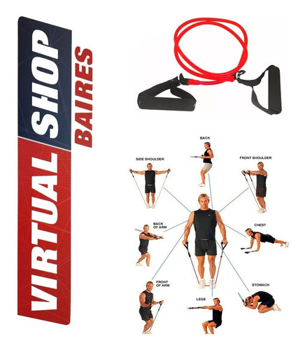 Barra Dominadas 5 En 1 +2 Mancuernas X 1kg + Banda Entrena