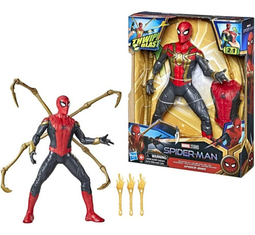 Marvel Spider-man Thwip Blast - Traje Integrado