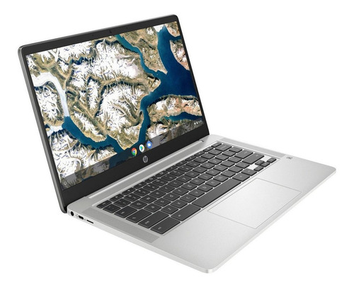 Imagen 2 de 5 de Notebook HP Chromebook 14A-NA0031WM mineral silver 14", Intel Pentium Silver N5000 4GB de RAM 64GB SSD, Intel UHD Graphics 605 1366x768px Google Chrome