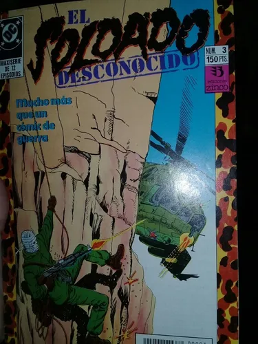 Comics De El Soldado Desconocido Zinco Dc Cómics (Usado)