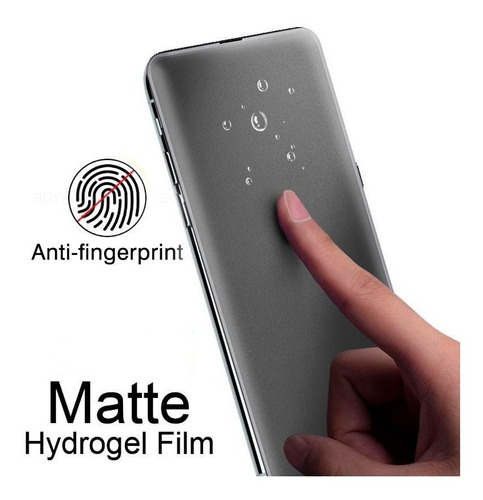 Mica De Hidrogel Matte Antihuellas Para Huawei Mate 40 Pro