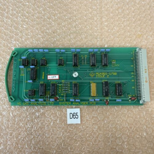 New- Vg Gas Analysis Ltd System Analyzer Pcb Mga950-175b Jjq