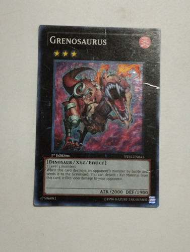 Grenosaurus. Ys11 ... Maltratado. Leer Descripción 