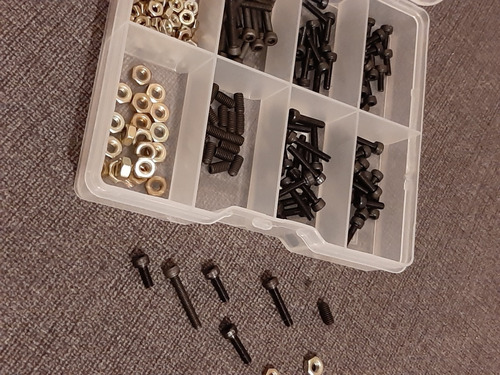 Kit Tornillos Allen C/cilindrica M3 & M4 Pack X 240 Unidades