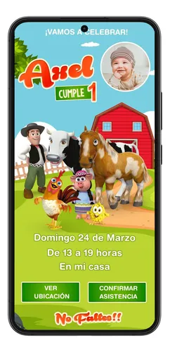 comprar Invitacion Digital Inteligente Interactiva Granja De Zenon