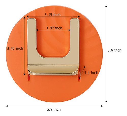 Soporte Adhesivo Para Secador De Pelo Montado En La Pared, S
