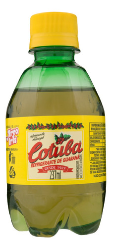 Refrigerante Guaraná Cotuba Garrafa 237ml