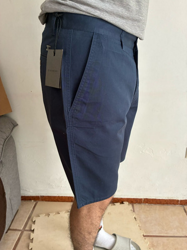 Bermuda Azul Marino Givenchy Tallas 32, 33 Y 38mx Mod.smbgd