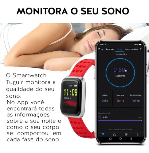 Relógio Smartwatch Tuguir 11875
