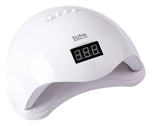 Lampara De Uñas Uv Profesional Secador Uñas Led Con Pantalla