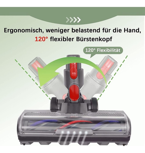 - Cepillo Para Aspiradora Eléctrica Dyson V7 V8 V10 V11 V15