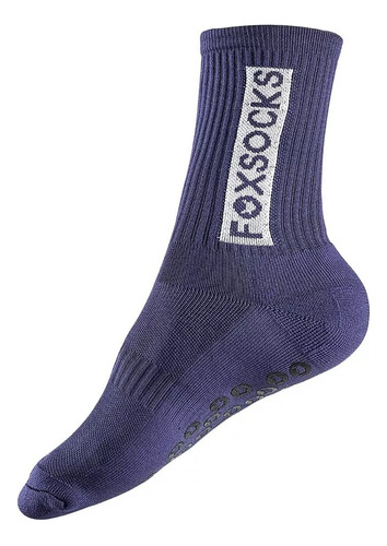 Medias Zoquetes Foxsocks Antideslizantes Clasicas Azul Niño