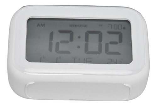 Despertador: Mini Pantalla Lcd Digital, Función De