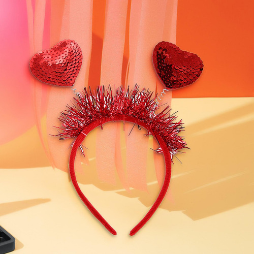 Diadema De Corazón Tocado Accesorios De Vestuario Accesorio