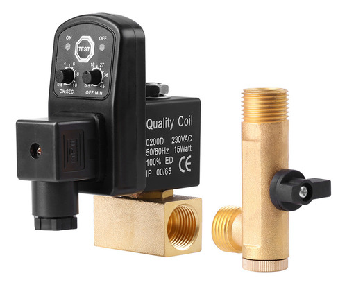 Para Válvula Drenaje Temporizada Electrónica Automática