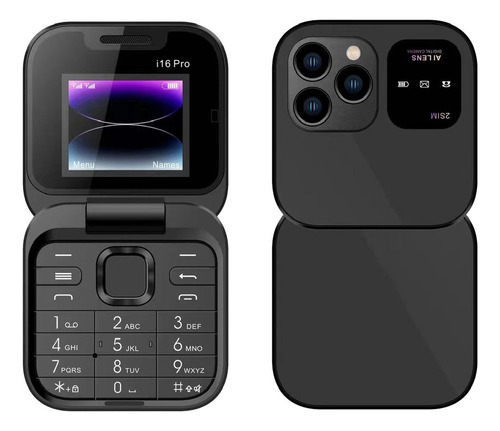 S Mini Teléfono Plegable Para Personas Mayores, Recargable, 2 G De Doble Sim