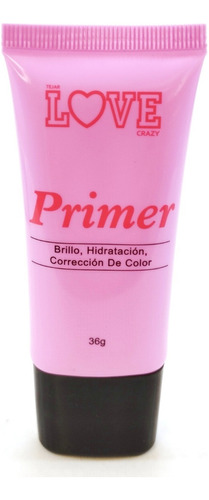 Maquillaje Face Primer Pre Base Gel Liquido Love Tejar