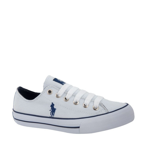 Tenis Muy Comodos Hpc Polo Blanco Textil Ur197