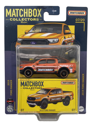 Matchbox Collectors 07/20 - 2019 Ford Ranger