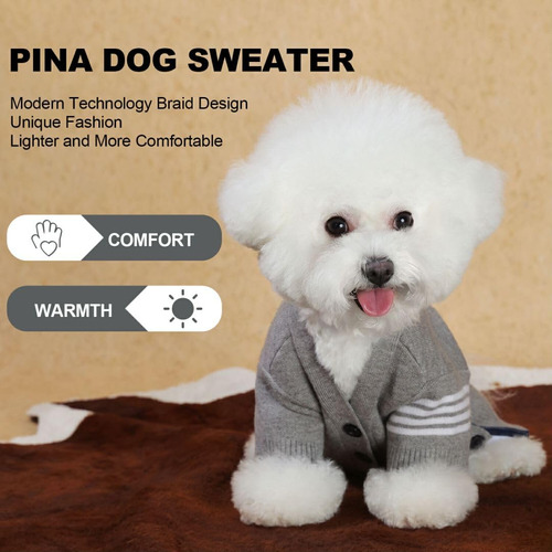 Suéter Para Perros Suéter Tipo Cárdigan Para Perros Suéter D