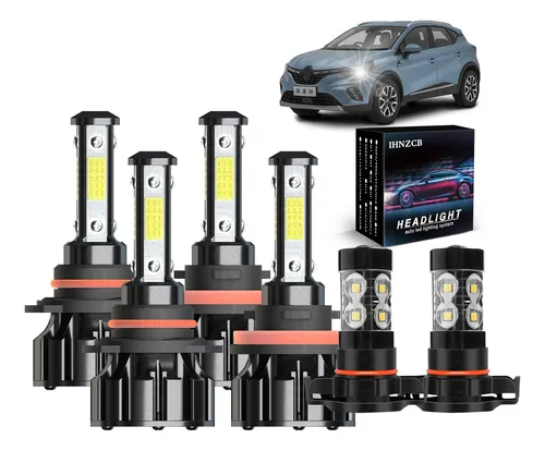 comprar Kit De Faros Led 9005+h8\u002Fh9\u002Fh11 Y Luces Antiniebla H16 6000k