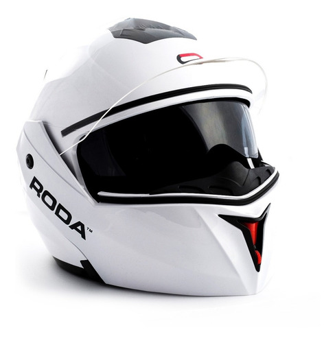 Imagen 3 de 10 de Casco Roda Revenge Abatible Gafa Interna Certificado Dot