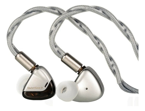Audífonos Hi-res Rose Technics Quiet Sea Plug De 3.5mm Plateado