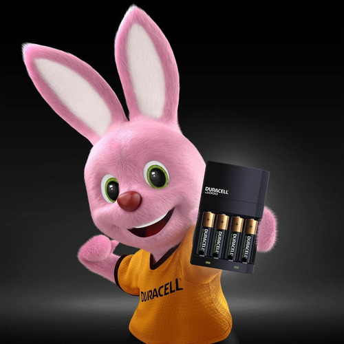 Imagem 5 de 9 de Carregador Bivolt + 4 Pilha Aa Recarregável 2500mah Duracell
