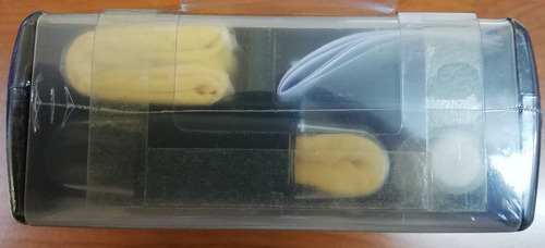 Imagen 3 de 3 de Kit De Limpieza Sanus Liquido, Paño, Cepillo