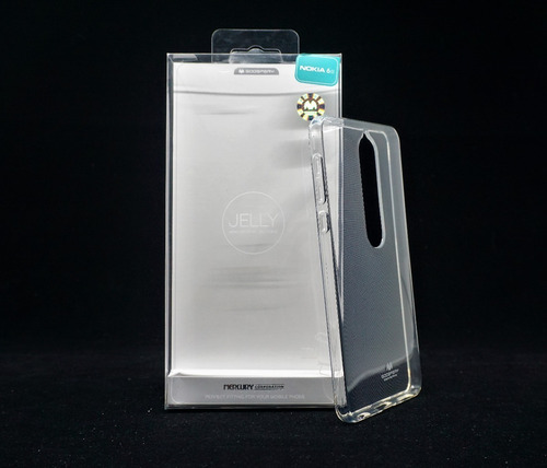 Funda Nokia 6 2018 Goospery Tansparente Jelly Case