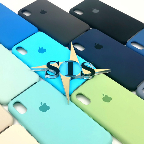 Estuche Rigido Silicon Case Para iPhone X - Xs