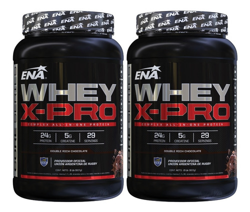 2 Whey X Pro Ena Sport 1 Kg Proteina + Creatina