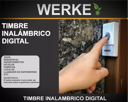 Timbre inalambrico para Exterior Importador Directo Argentina