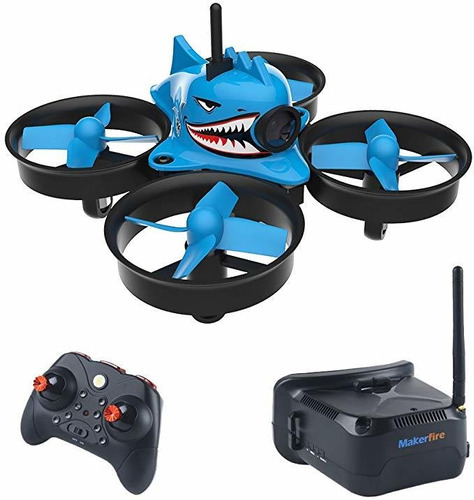 Makerfire Micro Fpv Racing Drone With Fpv Goggles 5.8g 40ch 