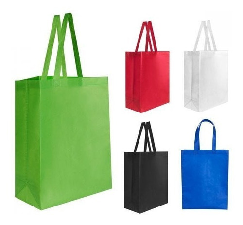 Bolsa Multiusos Nonwoven Logo Empresa 10pz Pp Sin216