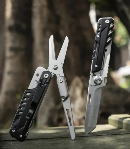 Tijeras Multiherramienta 6 En 1, Desmontables, Bolsillo Para