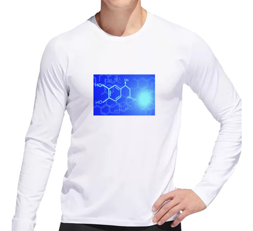 Remera Hombre Ml Quimica Formula Ciencia Cientifico Atomo P2