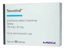 Comprar Novotiral Tabletas 20 Mcg\u002F100 Mcg, 50 Tabletas