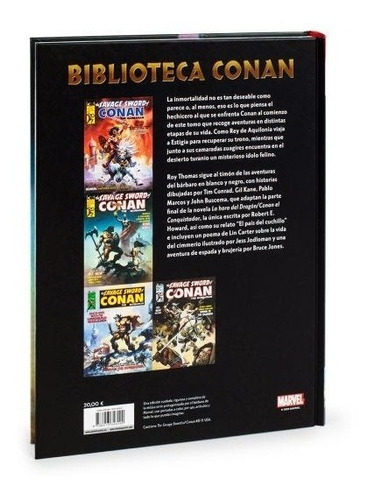Biblioteca Conan La Espada Salvaje De Conan # 04 La Maldició