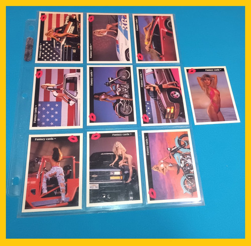 Fantazy Cards Bikini Open Lote 18 Tarjetas Originales Calfun (Usado)