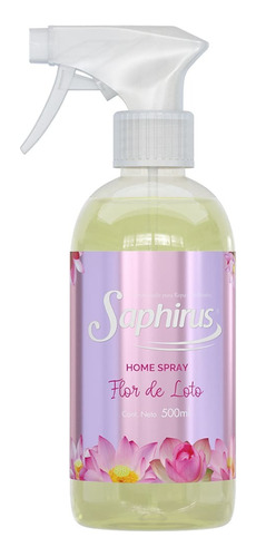 Home Spray Saphirus Aromatizante Ambientes 500ml