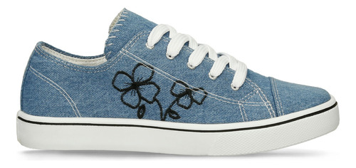 Tenis Casuales Azul North Star Isa Mujer