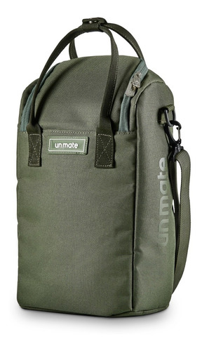 Imagen 2 de 10 de Pack Matero Un Mate - Bolso Militar