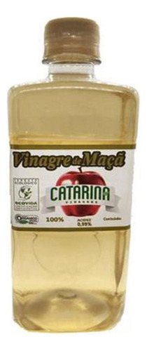 Vinagre De Maçã 100% Orgânico 600ml - Catarina