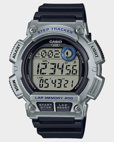 Reloj Casio Ws2100h-1a2 Podometro  200 Lap Somos Tienda 