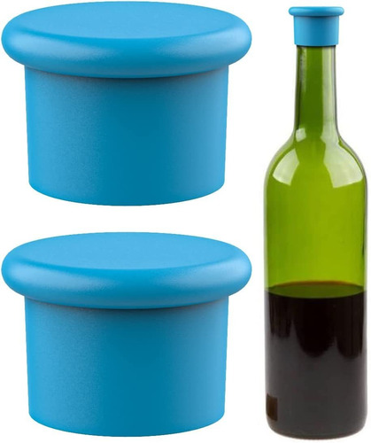 Tapones De Silicona Para Vino  Reemplazar Un Corcho  Sello H